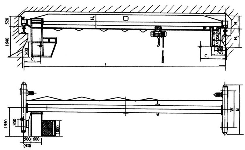 LD型電動單梁起重機(jī)